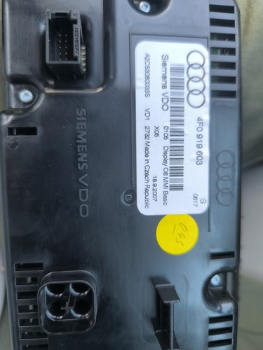 Audi mmi basic display - audi, 4f