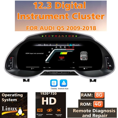 Lcd digital kombiinstrument - lcd,